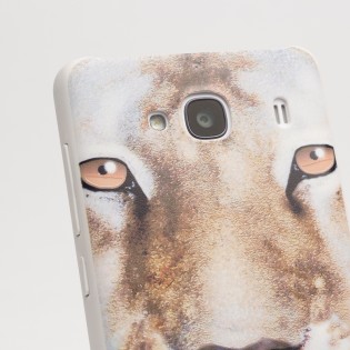 Чехол бампер для смартфонов Xiaomi Redmi 2 Lions 3D ORIGINAL